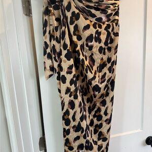 Never Fully Dressed Leopard Print Maxi Skirt